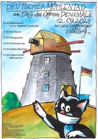 Hans-Eberhard Ernst - Plakat zum Mühlentag 2021
